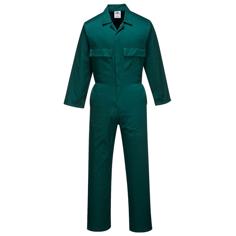 Combinaison Euro Work Couleur: Vert Bouteille Taille M Portwest