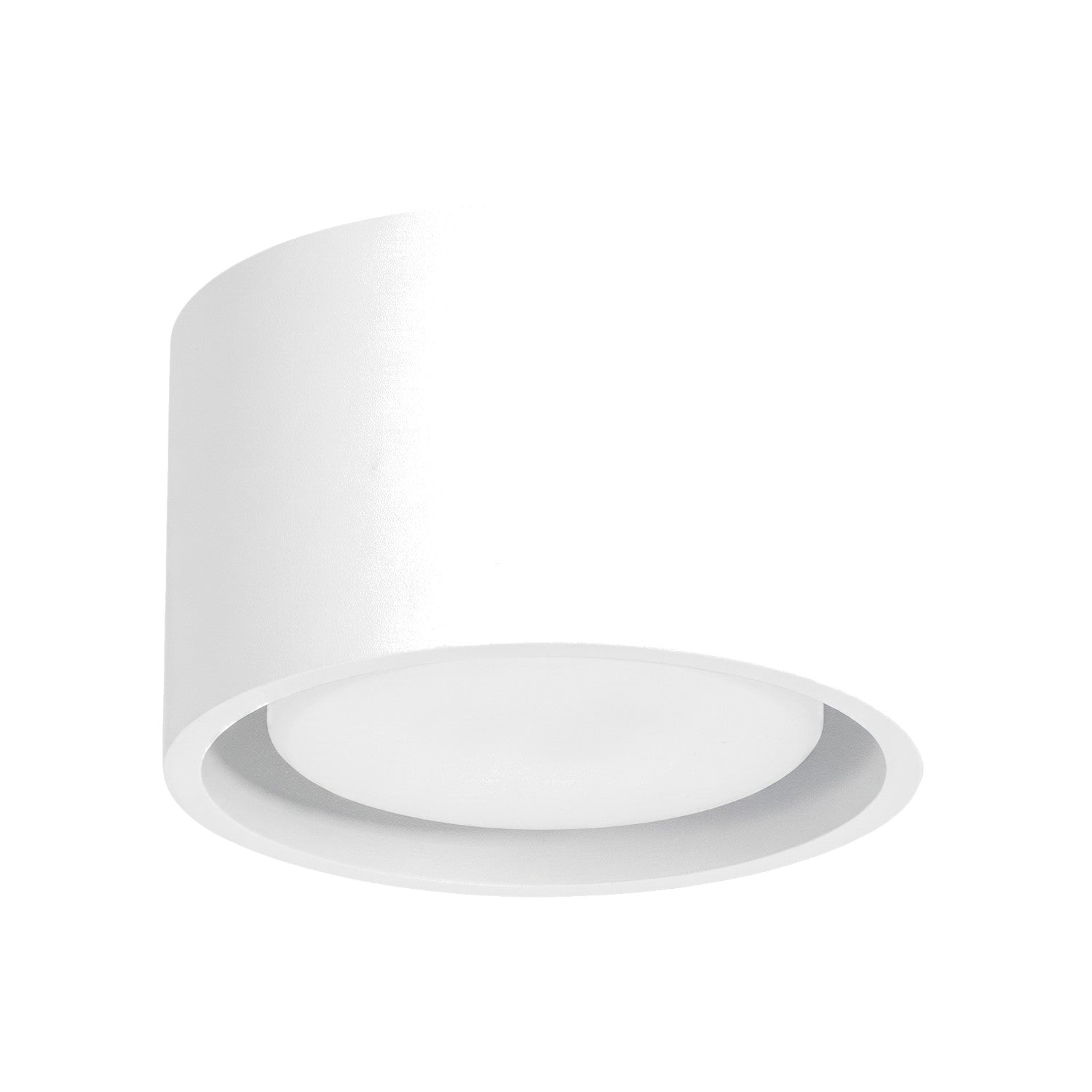 Plafonnier Rond Blanc Ø10 Cm 1x Gx53 10 W Modo