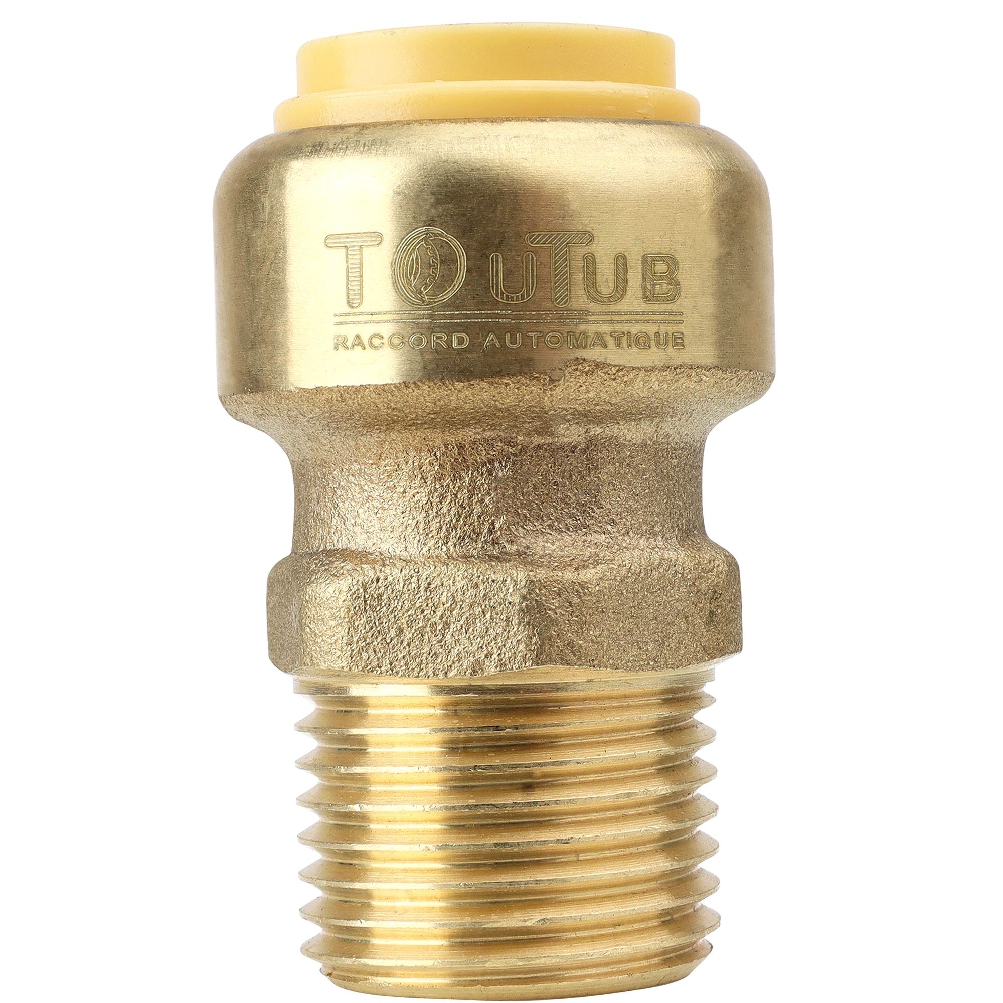Raccord Automatique Toutub Union Mâle 20x 27 3/4 Ø16 Mm Boutté