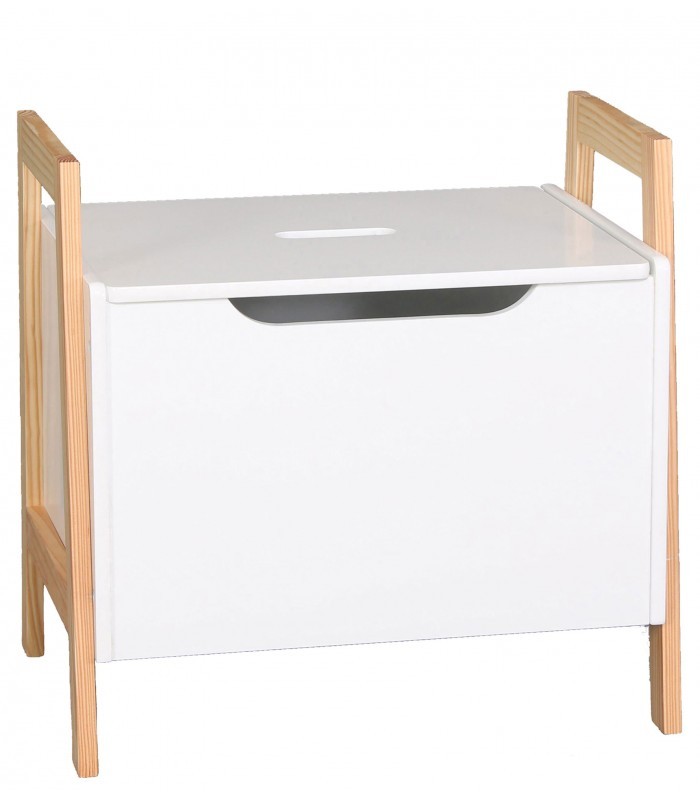 Ac-deco - Coffre À Jouets Pour Enfants Sweet En Bois Atmosphera For Kids
