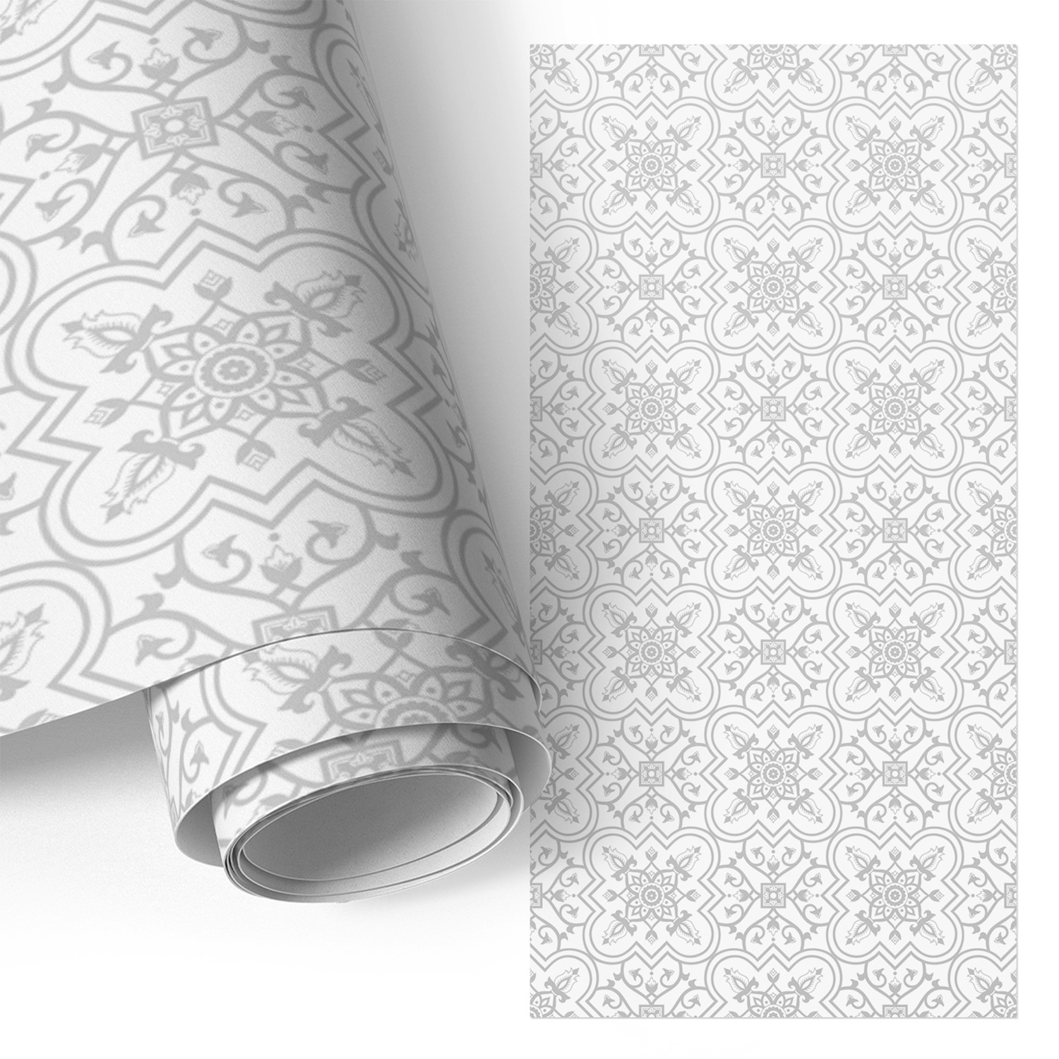 Film Adhesif Autocollant - Design Moderne - Imperméable - Pour Meubles - Pour Plans De Travail Ornements Orientaux 50x100 Cm