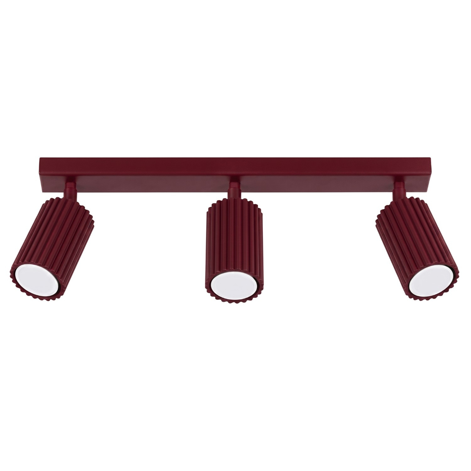 Plafonniers Karbon Aluminium Bourgogne 3xgu10 45cm Sollux