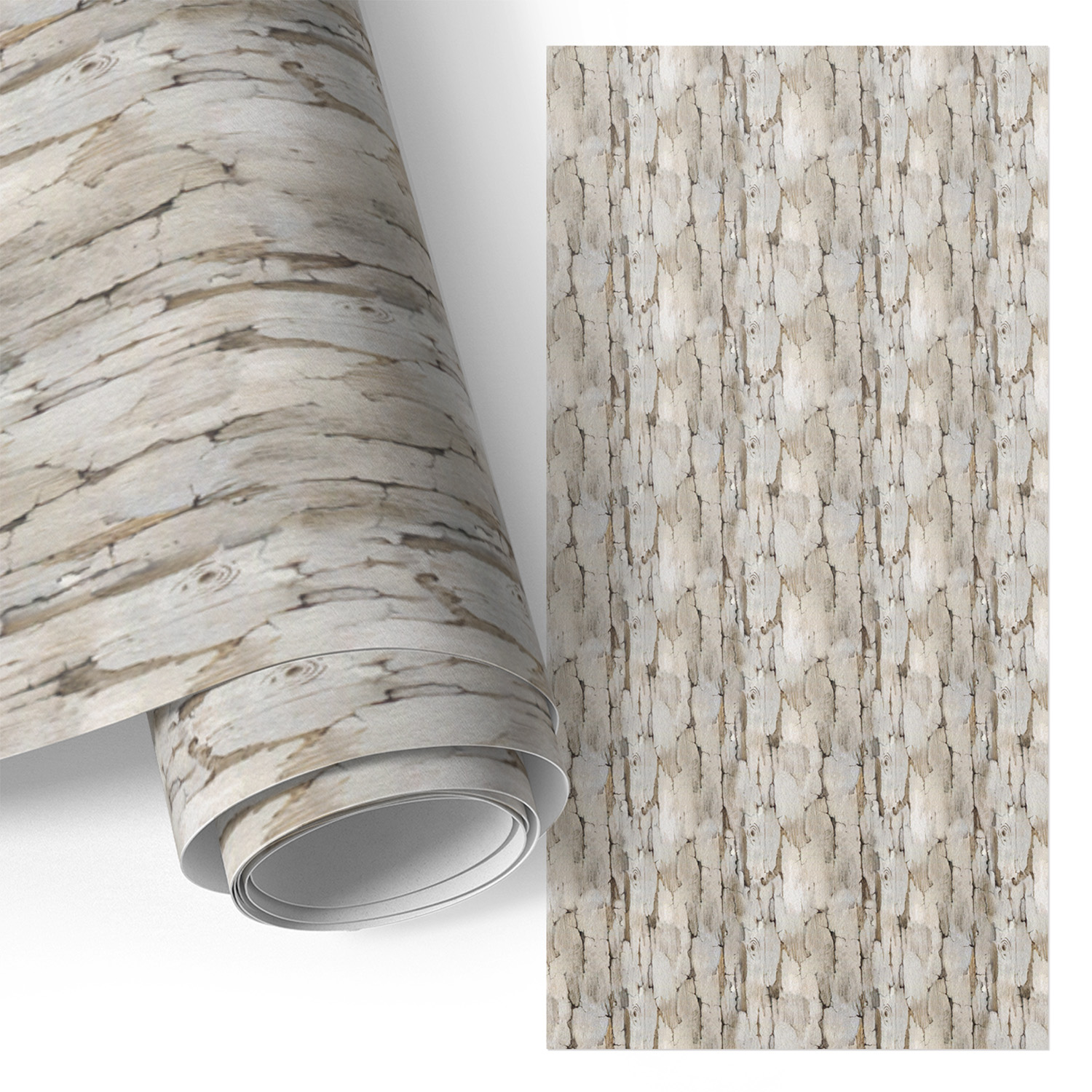 Film Adhésif - Adhésif Décoratif - Facile À Poser - Pour Meubles - Pour Cuisine - Pour Table Texture Bois 50x100 Cm