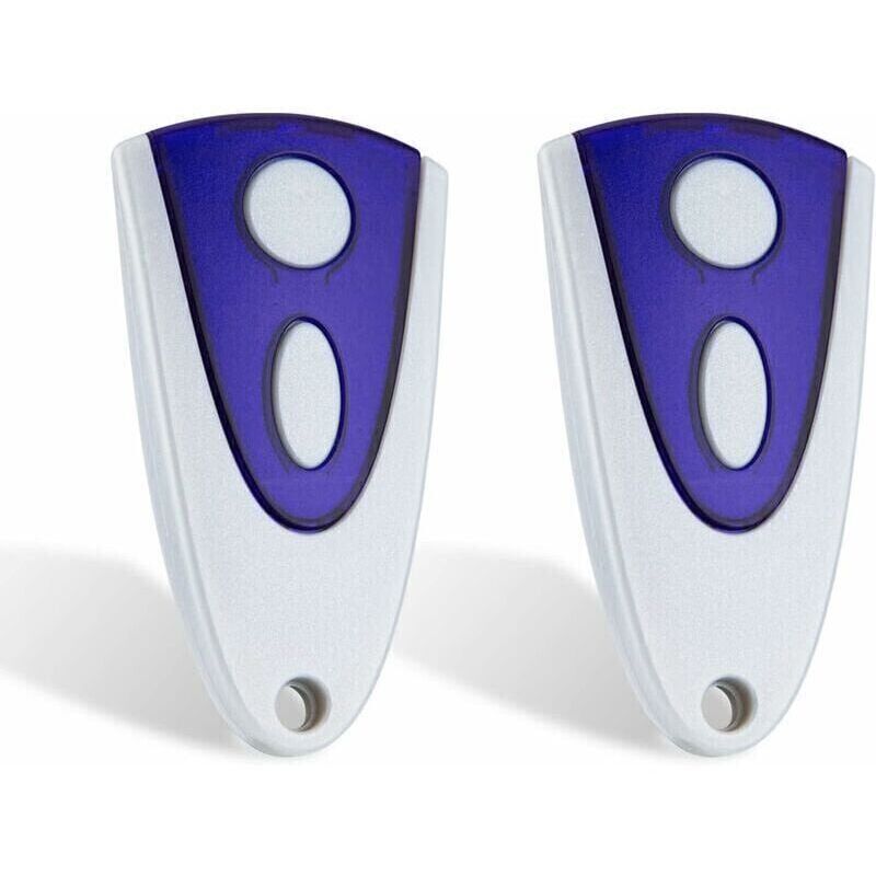 Lot De 2 Télécommandes De Porte De Garage Compatibles Avec Novoferm Novotron 502 Max43-2 Novotron 512 Mix43-2 433,92 Mhz