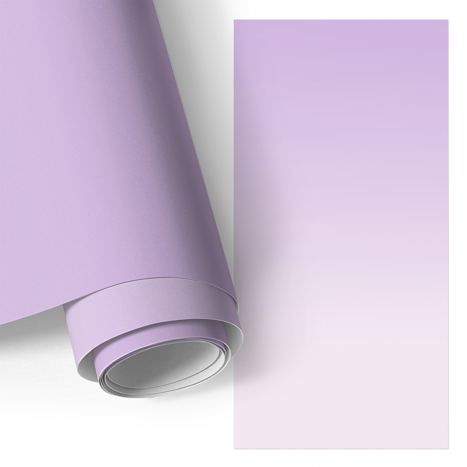 Film Adhésif - Adhésif Décoratif - Rénovation Facile - Pour Meubles - Pour Cuisine Dégradé Lilas 50x100 Cm
