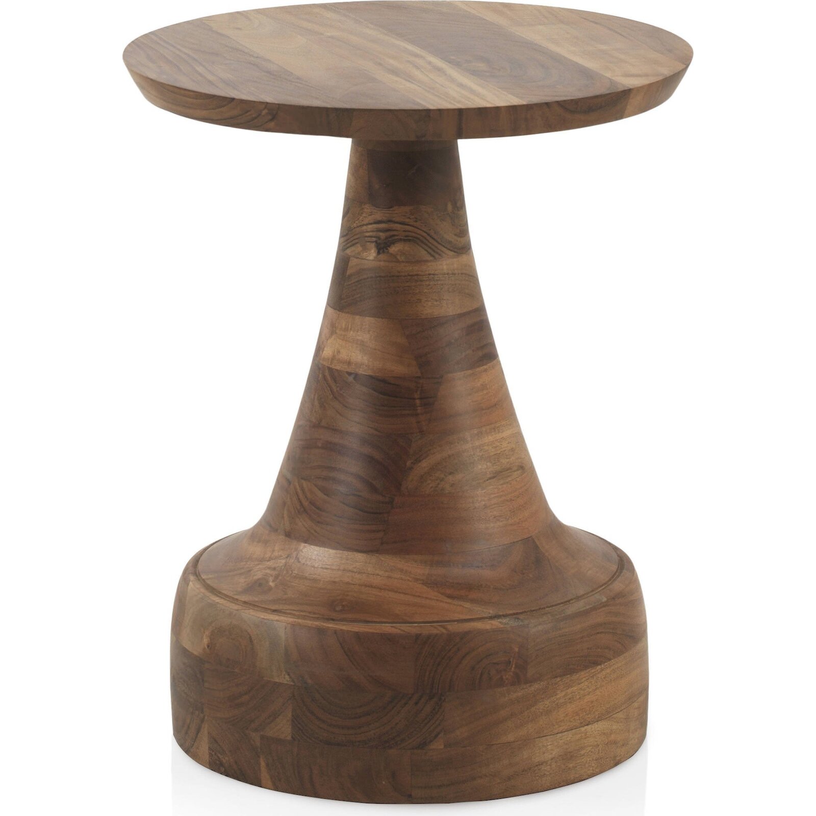 Table D'Appoint En Bois D'Acacia Naturel Élégance Authentique - Bois D Acacia Naturel Chaleureux