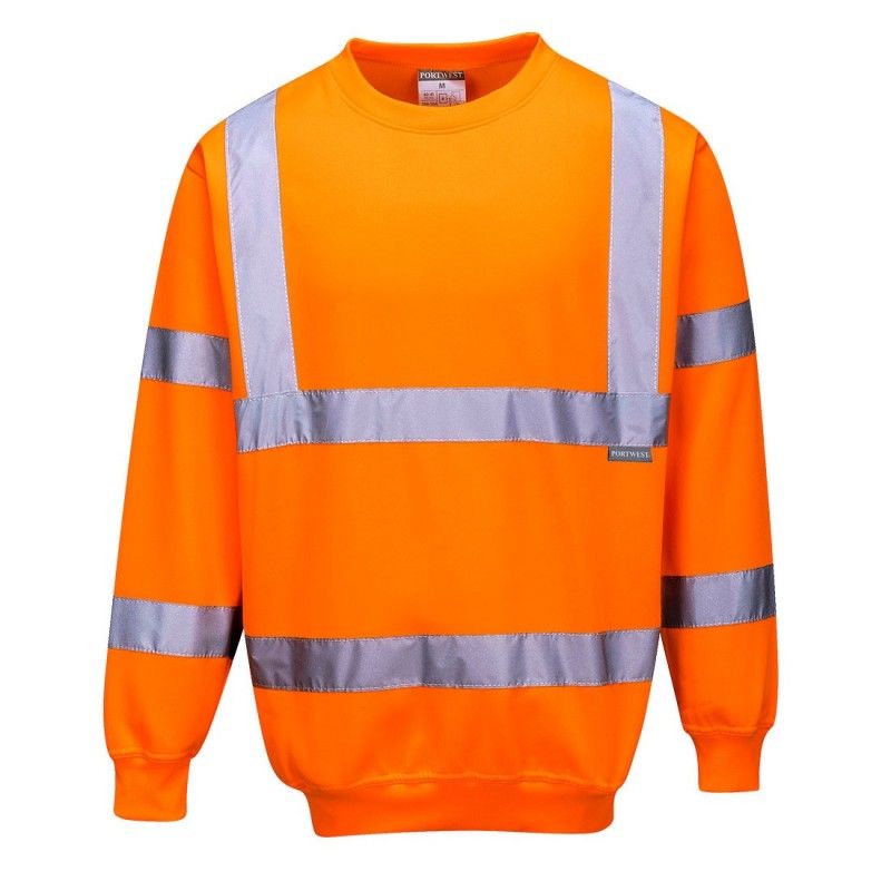 Sweat Shirt Haute Visibilité Portwest Orange Fluo S
