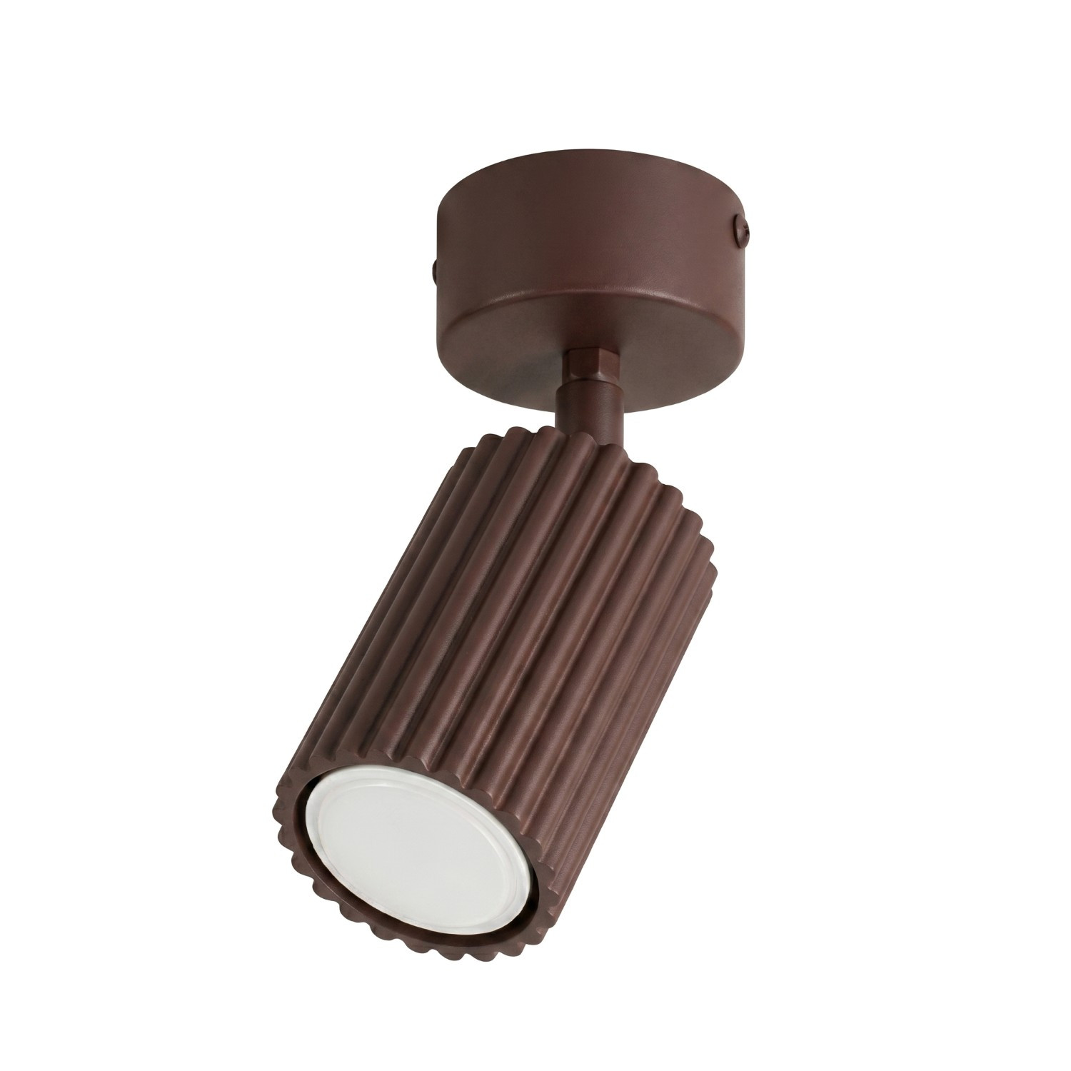 Plafonniers Karbon Aluminium Brun 1xgu10 7cm Sollux