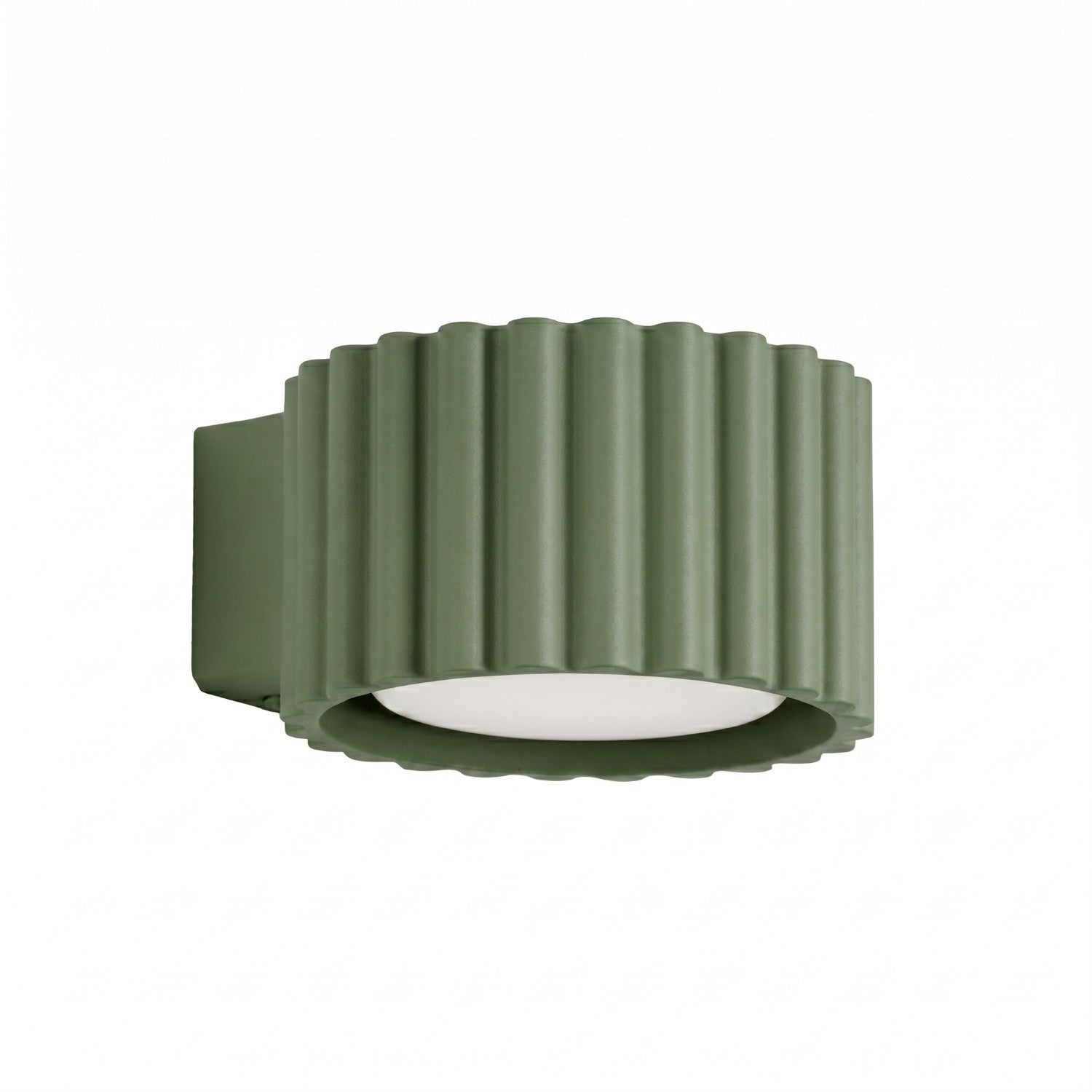 Applique Murale Ronde Cannelée 1xgx53 10w Aura Sollux Lighting