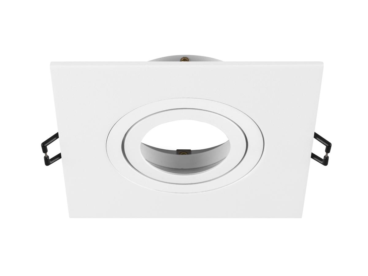 Collerette Spot Encastré New Tria® 75 Xl Int Carré Orientable Blanc - Slv - 1007634