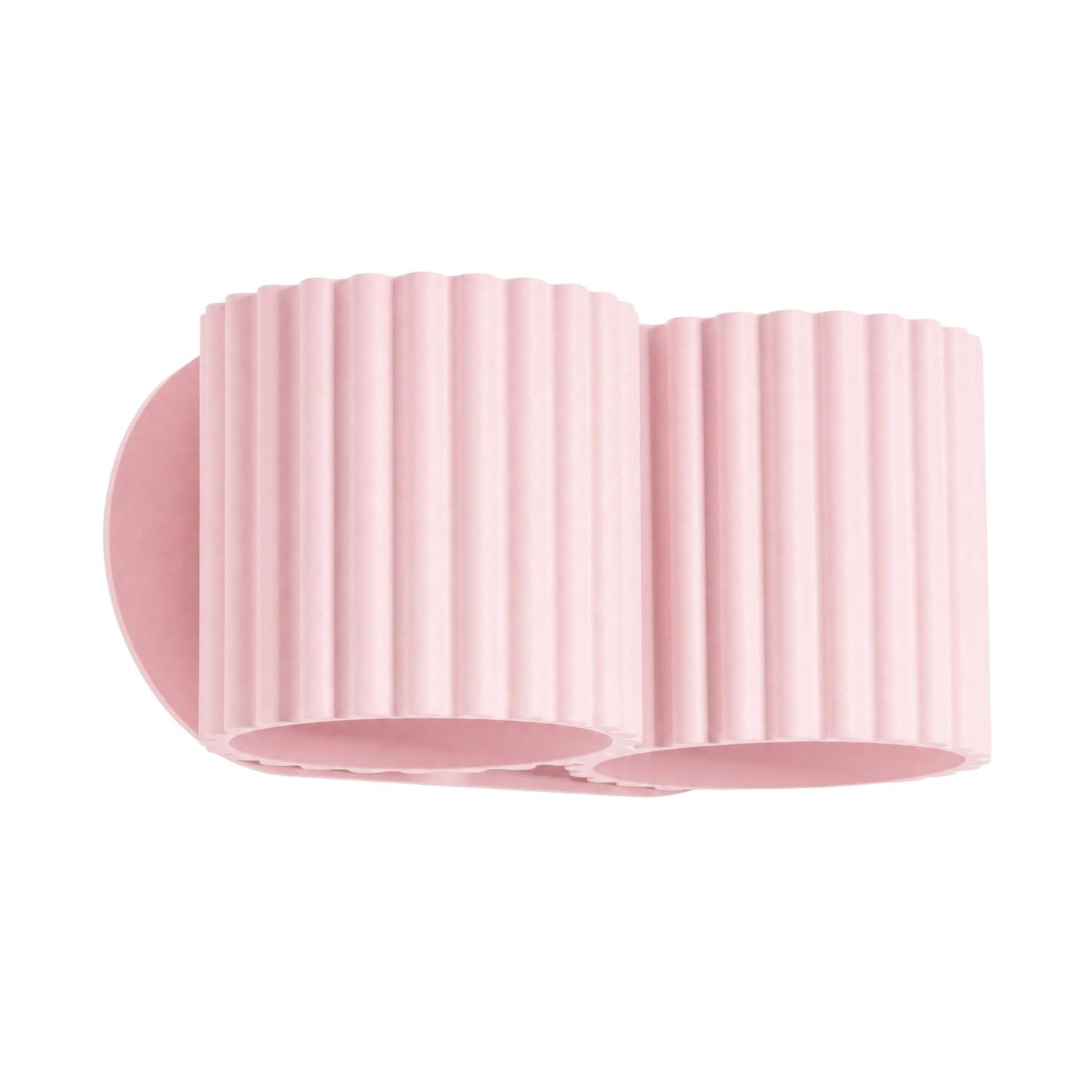 Appliques Aura Aluminium Rose 2xg9 21cm Sollux