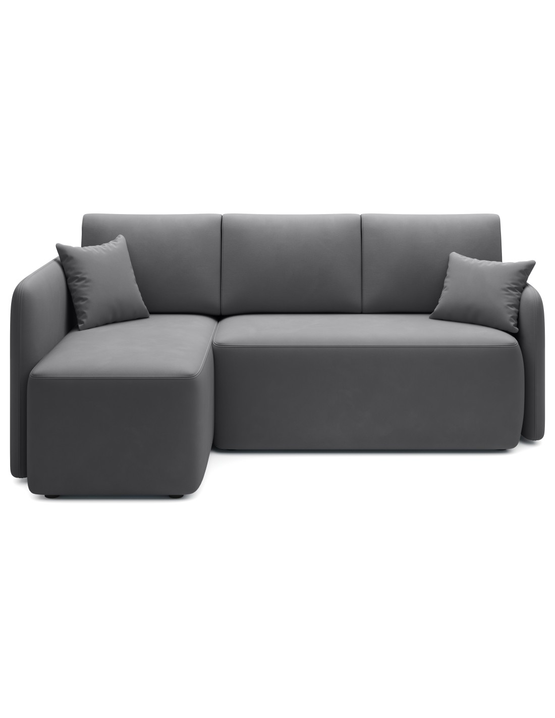 Canapé D'Angle Collection Hedson Coloris Gris Foncé