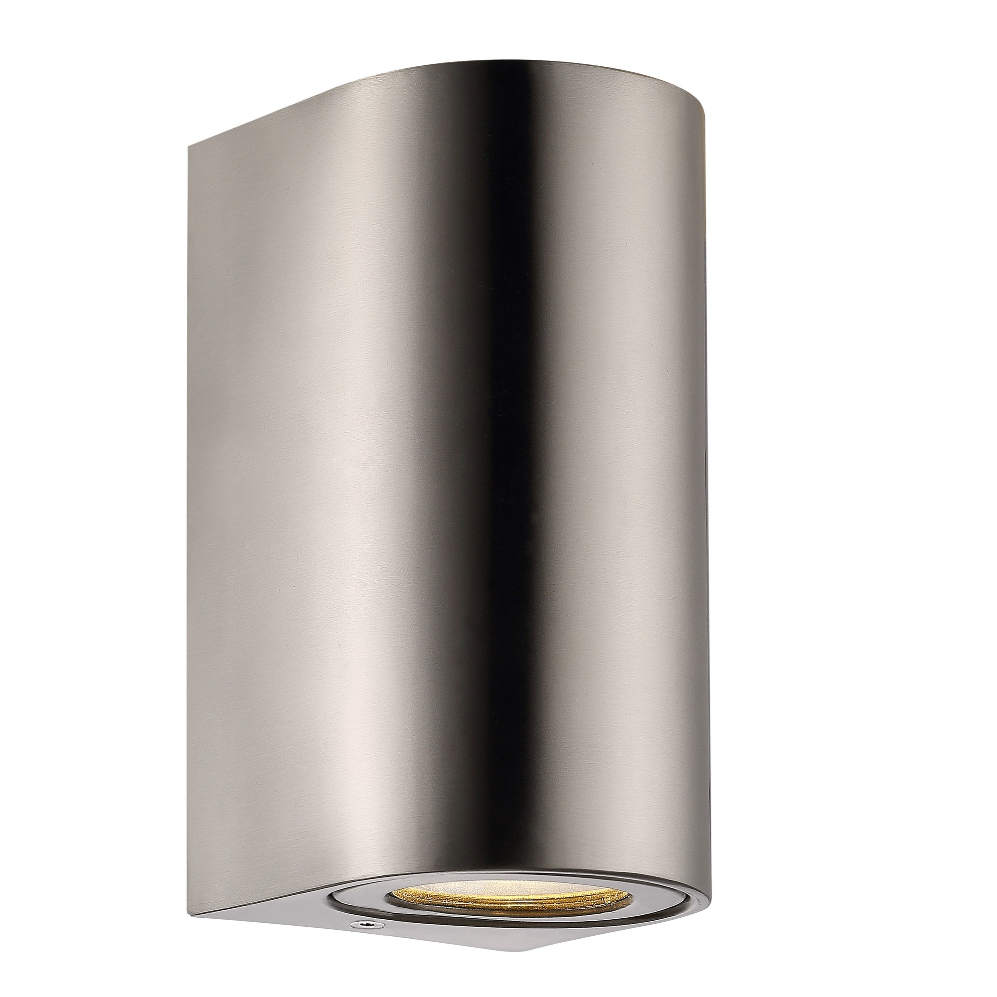 Applique Murale Canto Maxi 2 Acier Inoxydable Inox, H.17.2 - Ip44 - Gu10 / Nordlux Extérieur