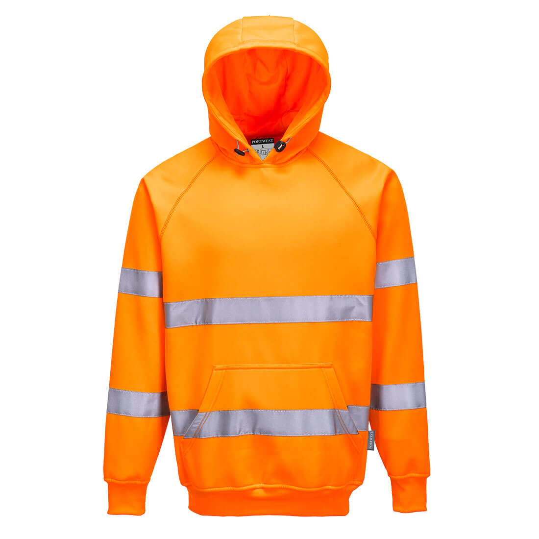 Sweat Shirt À Capuche Haute Visibilité Portwest Orange Fluo Xxl