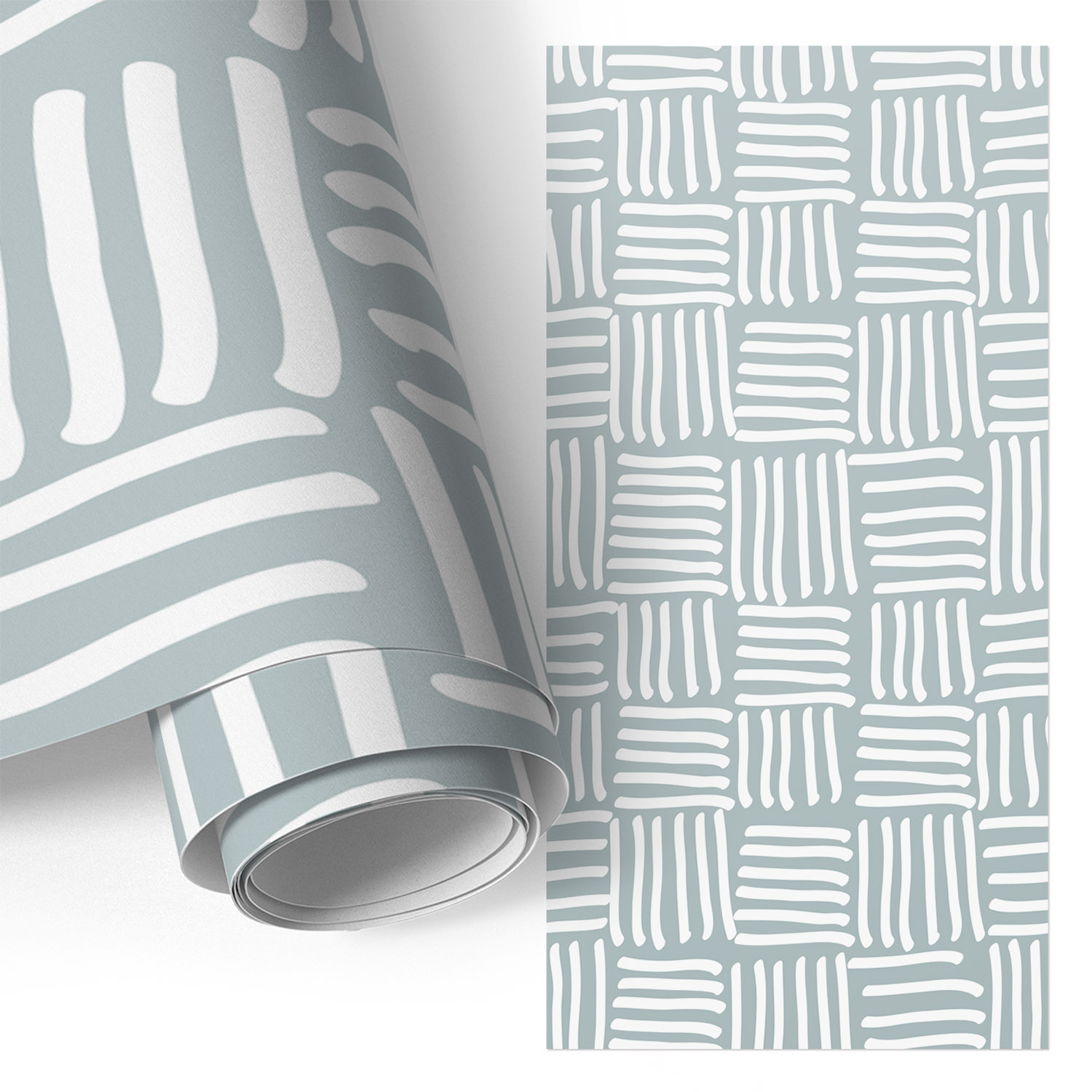 Film Auto-adhésif - Adhésif Décoratif - Imperméable - Pour Meubles - Pour Armoires Motif Géométrique 50x100 Cm