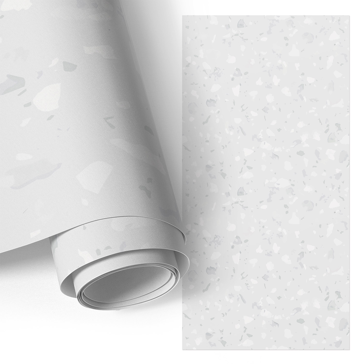Film Adhesif Autocollant - Design Moderne - Imperméable - Pour Cuisine - Pour Plans De Travail Motif Terrazzo 50x100 Cm