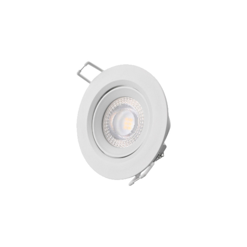 Edm - Spot Led Encastrable 5w - 380lm - 3200k - Blanc - 31652