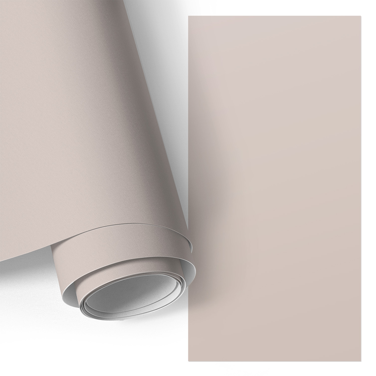 Film Adhesif Autocollant - Design Moderne - Imperméable - Pour Meubles - Pour Plans De Travail Beige Terne Chaud 50x100 Cm