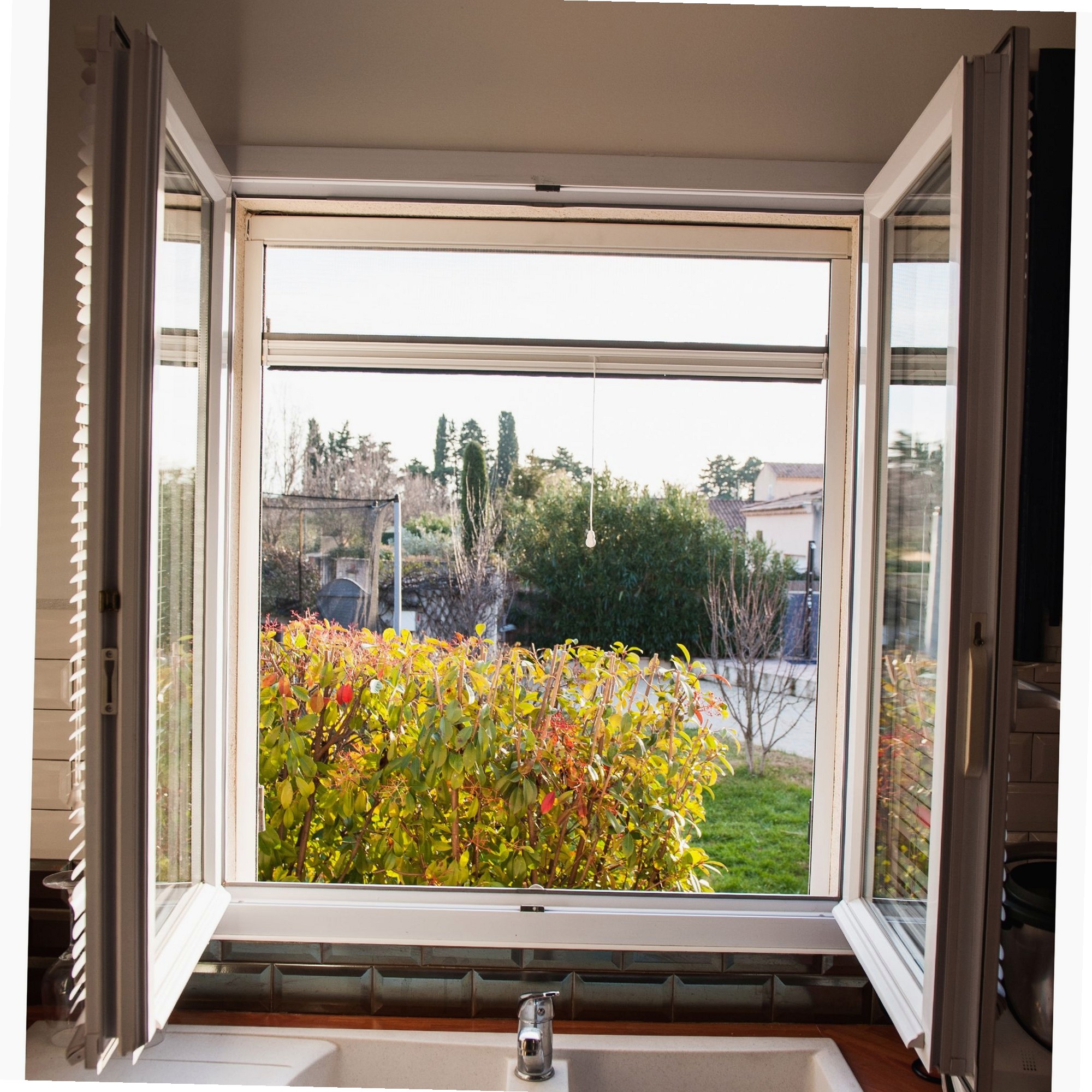 Moustiquaire Aluminium Fixe Sans Percer Werka Pro 130 X 160 Cm