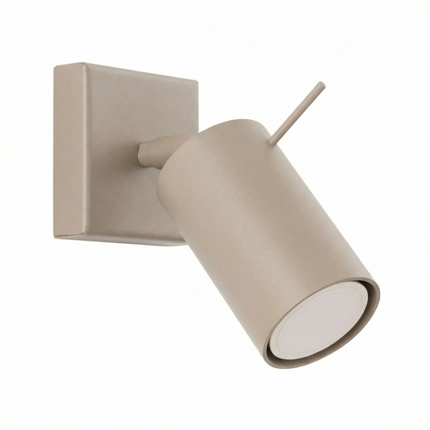 Applique Murale Moderne Orientable Taupe 1xgu10 10w Ring Sollux Lighting