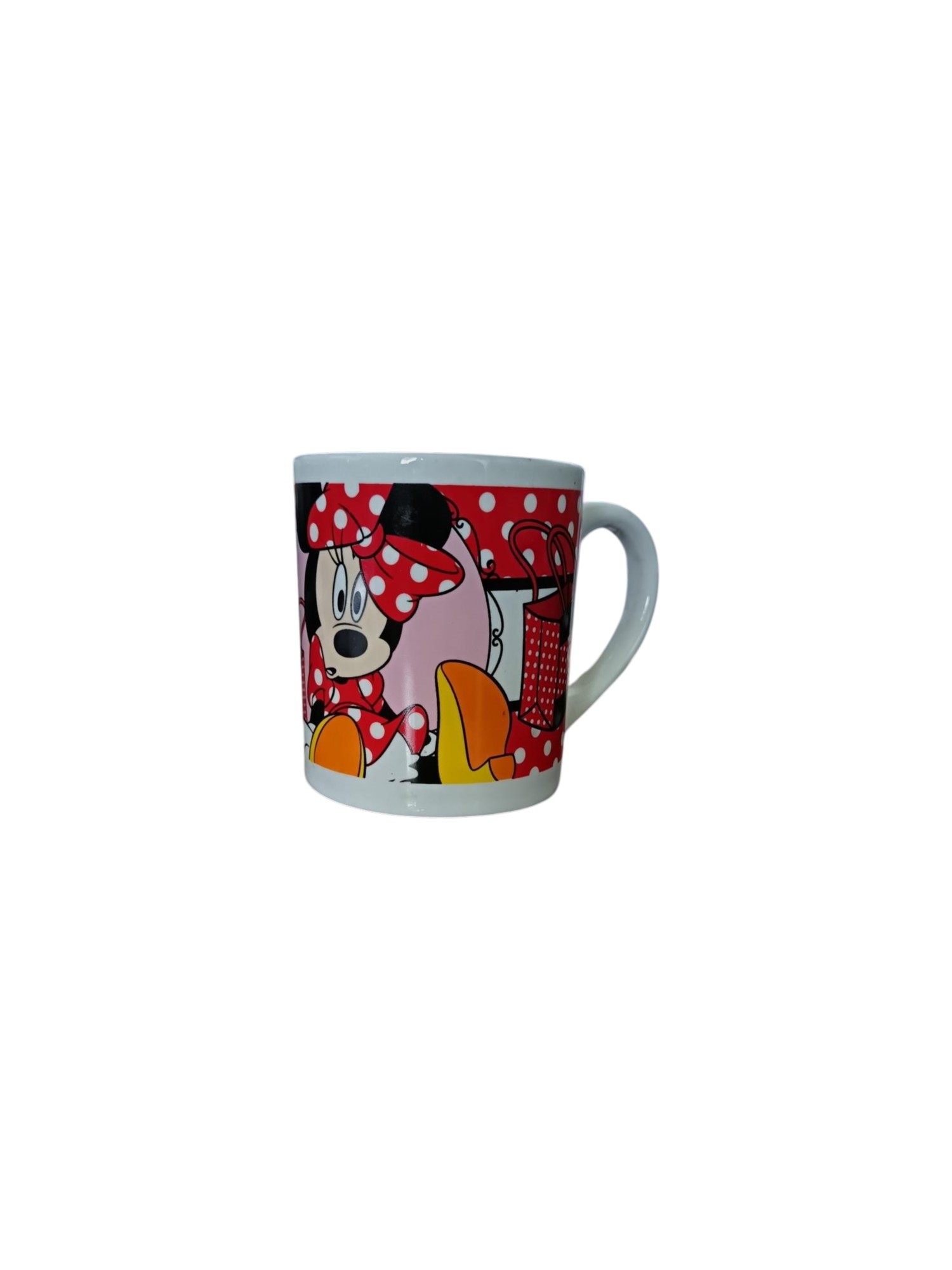 Mug En Céramique Décoré Minnie Mouse Shopping 8 Cm