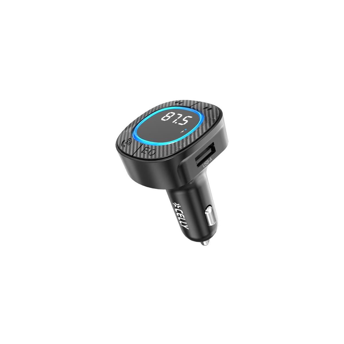 Émetteur Fm Celly Cartrasmitterbk Bluetooth Usb 50x80mm