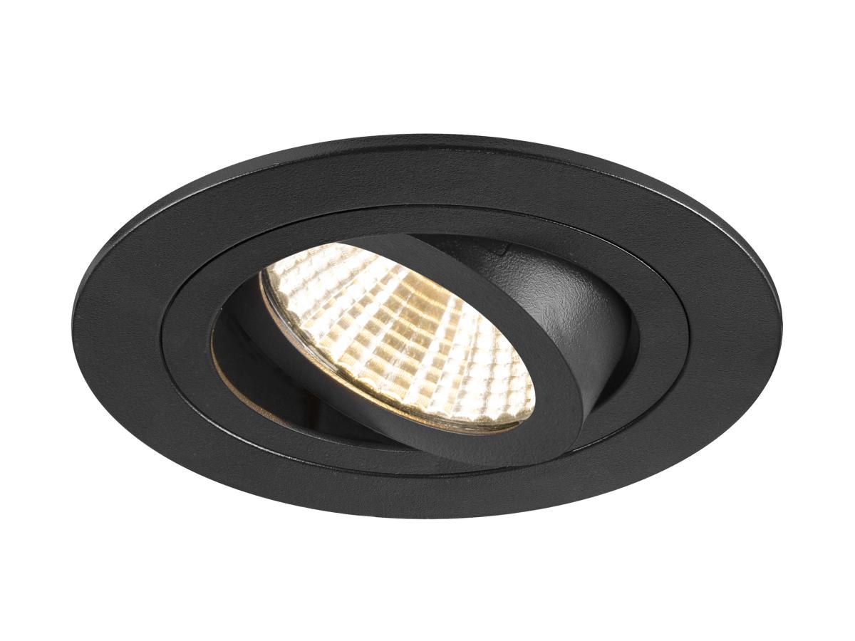 Spot Encastré New Tria® 75 Intérieur Rond Orientable Noir Led 83w - Slv - 1007404