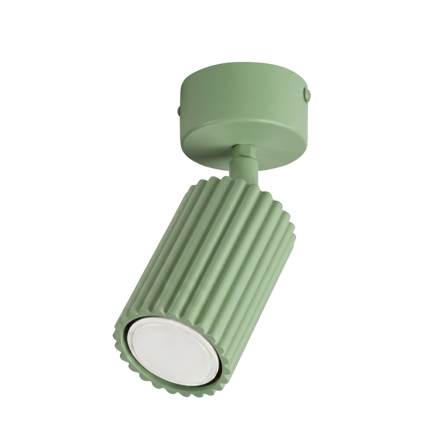 Plafonniers Karbon Aluminium Sauge 1xgu10 7cm Sollux
