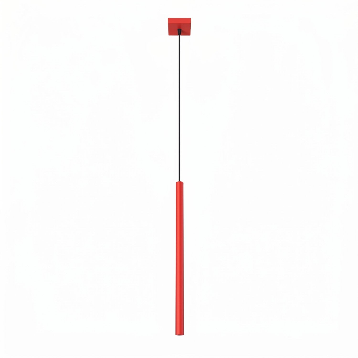 Suspension Moderne Tube Rouge Pastelo 1xg9 8 W Sollux Lighting