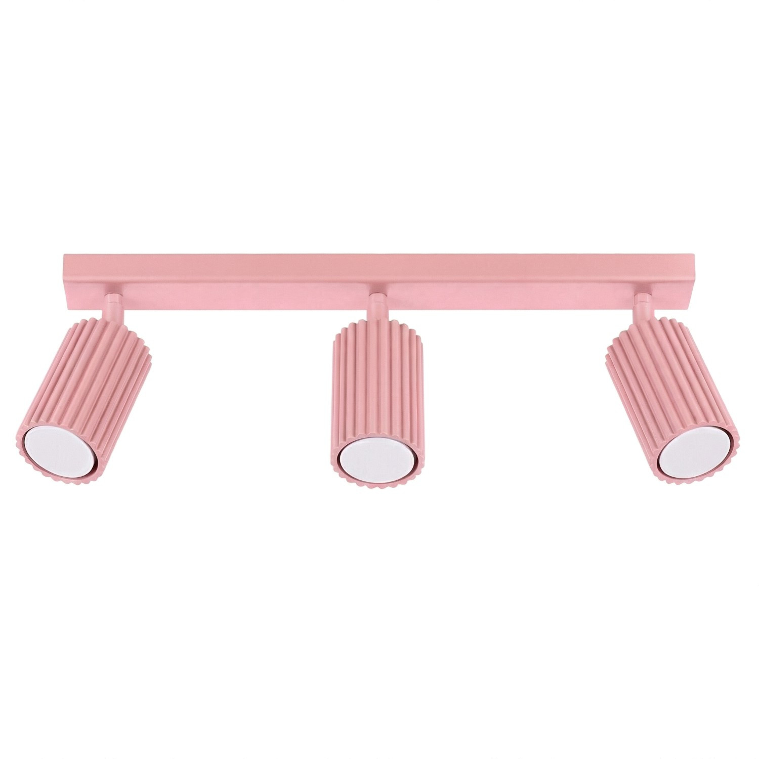 Plafonniers Karbon Aluminium Rose 3xgu10 45cm Sollux