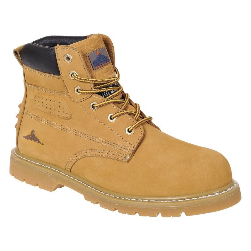 Brodequin Cousu Steelite Sbp Hro Couleur: Miel Taille 39 - Portwest