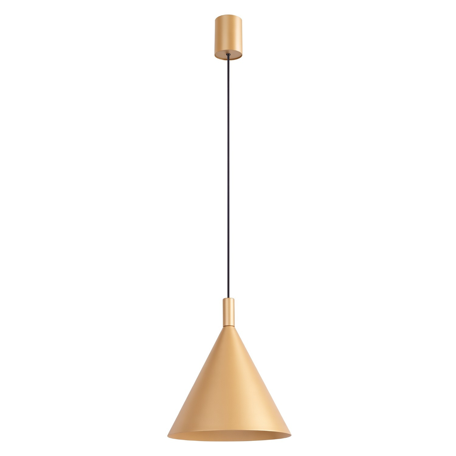 Suspensions Nox Acier Doré 1xe27 24.5cm Sollux