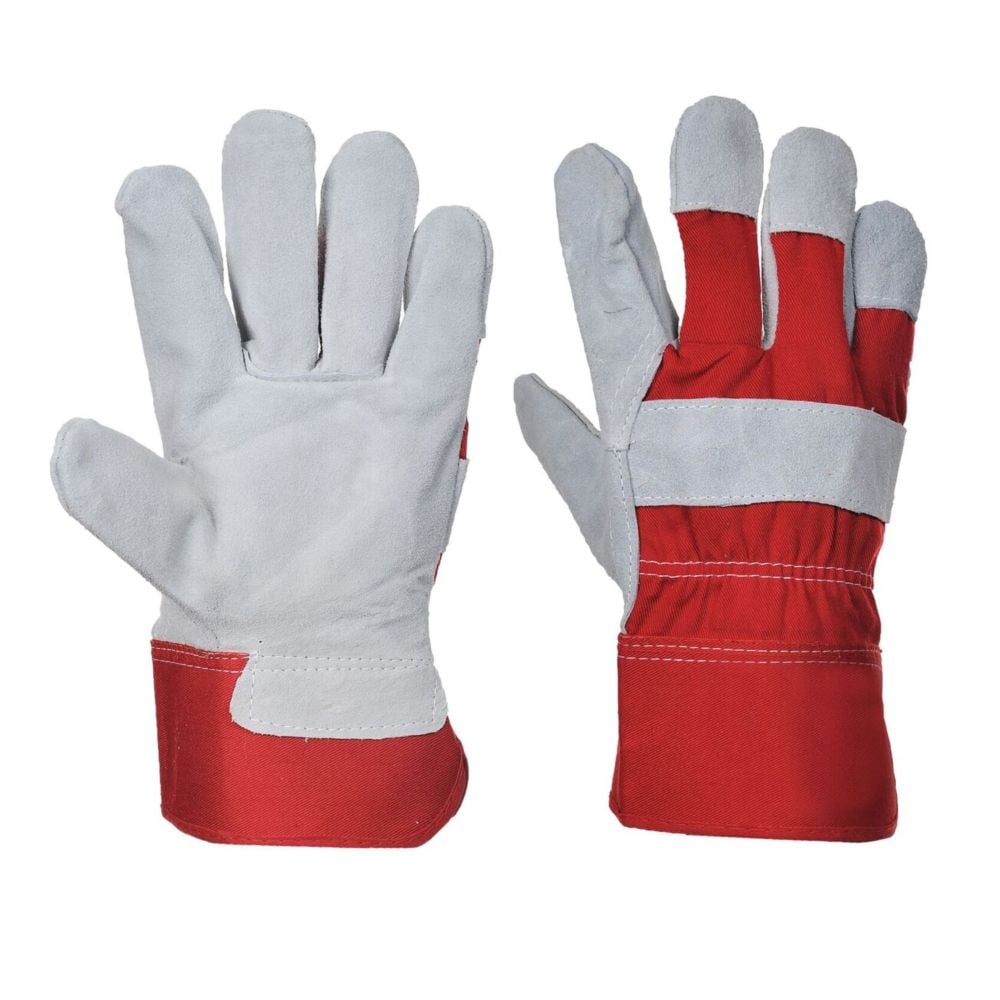 Gant Docker Premium Rouge Xxxl Protection Robuste Pour Travaux Exigeants - Portwest