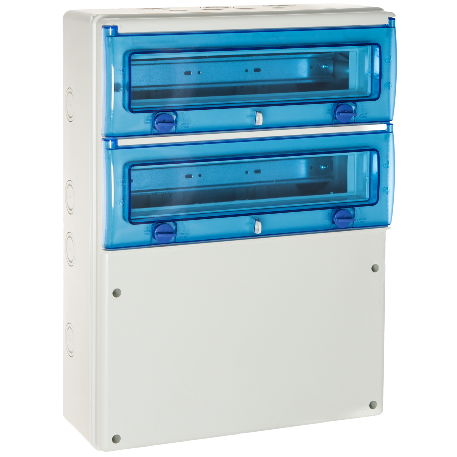 Solera - 1332p Coffret Pour Prises De Courant 2 Rangées De 16 Modules - Étanche Ip65 Indubox