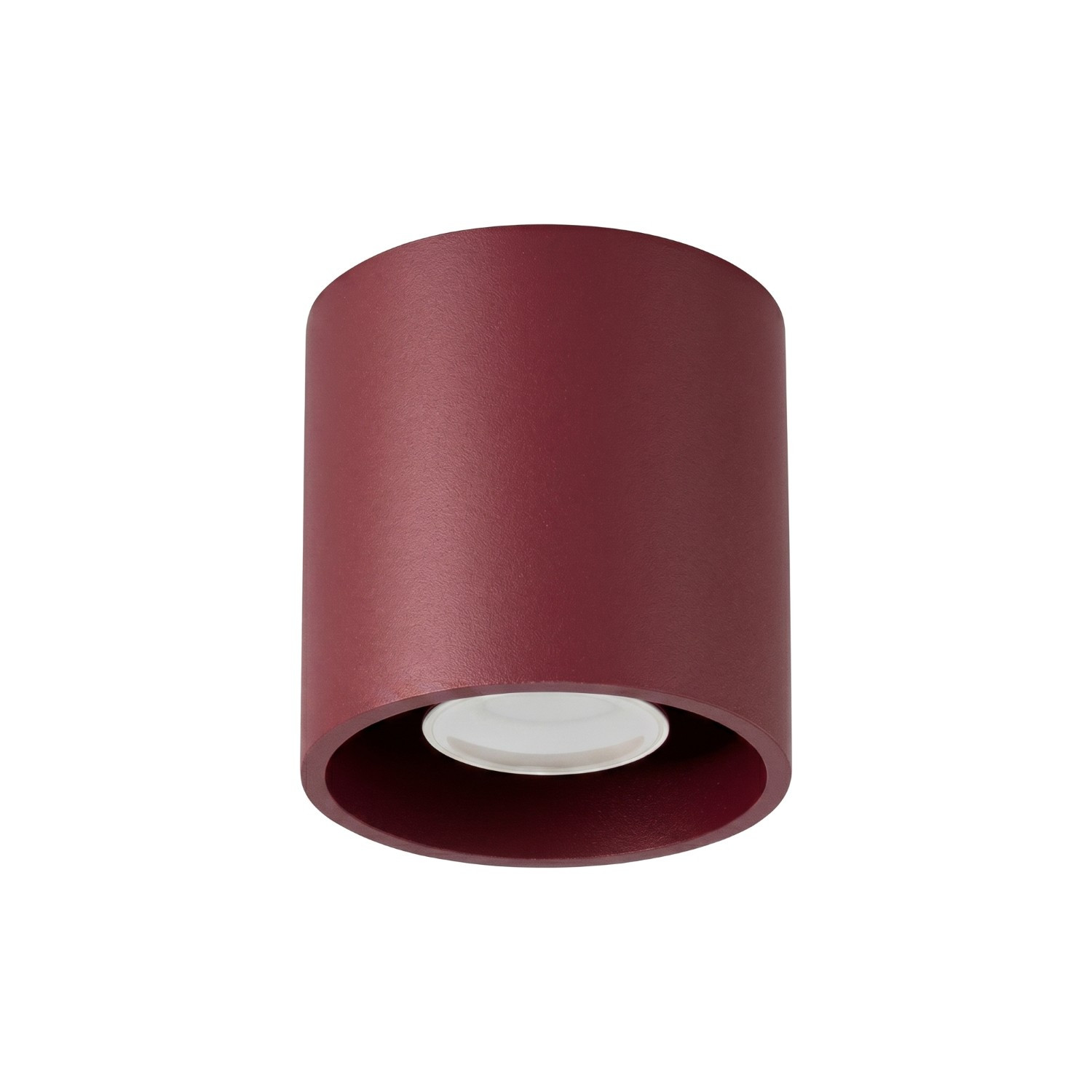 Plafonniers Orbis Aluminium Bourgogne 1xgu10 10cm Sollux