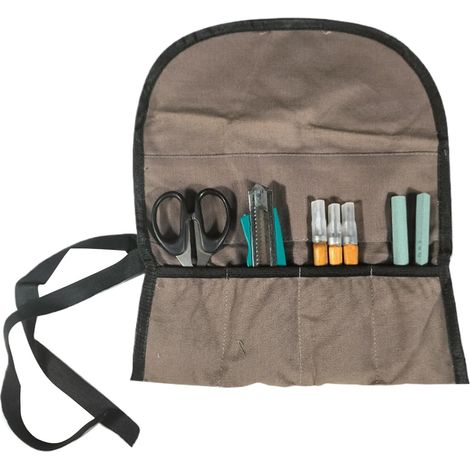 Sac À Outils Enroulable Pour Les Bricoleurs Porte-outils À Accès Rapide Avec Plusieurs Poches Pour Vos Projets Créatifs