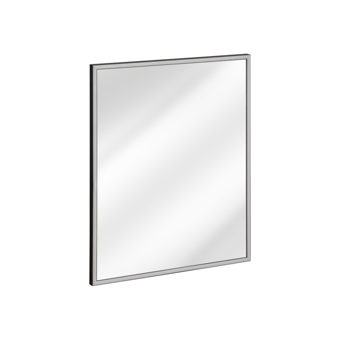 Miroir Salle De Bain Led Rectangulaire Graphite 83x68 Cm Design