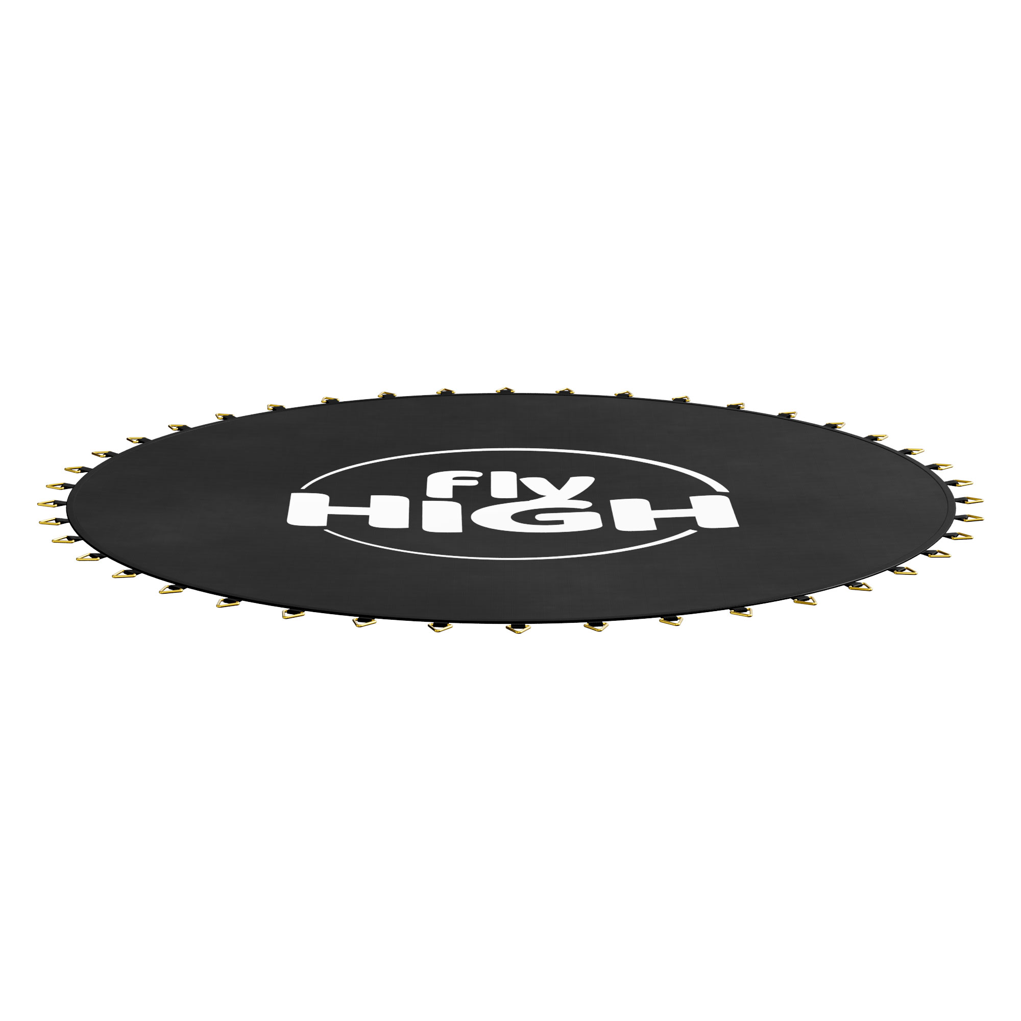 Jumpoo - Tapis Élastique De Rechange Pour Trampoline Enfants Ø250 Cm En Polypropylène Noir