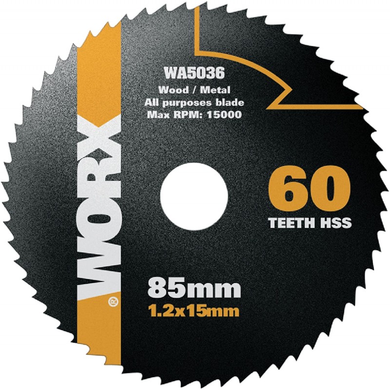 Worx Wa5036 Disque De Lame De Scie