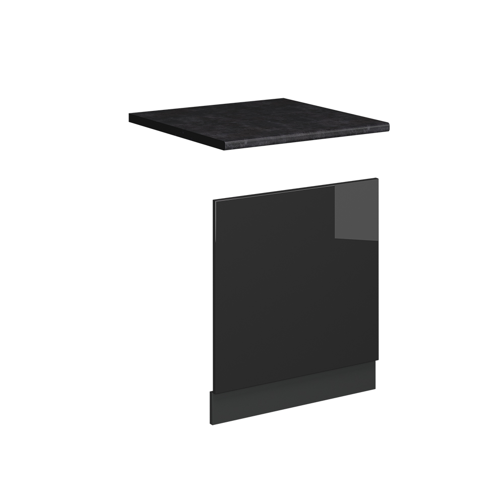 Façade Fame-line, Anthracite Haute Brillance, 60cm, Pt Anthracite, Vicco
