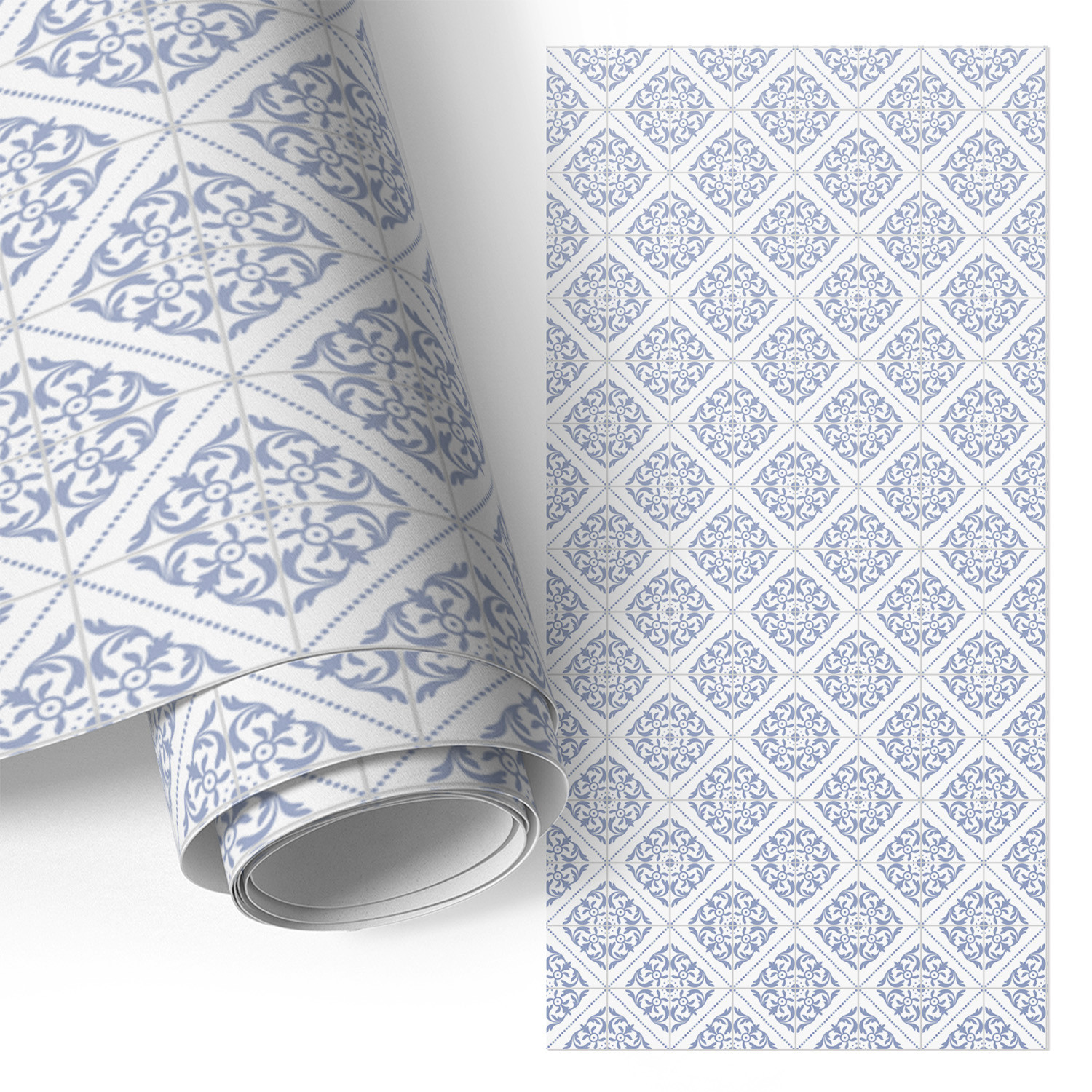 Film Adhésif - Adhésif Décoratif - Rénovation Facile - Pour Meubles - Pour Commodes Motif En Carreaux 65x130 Cm