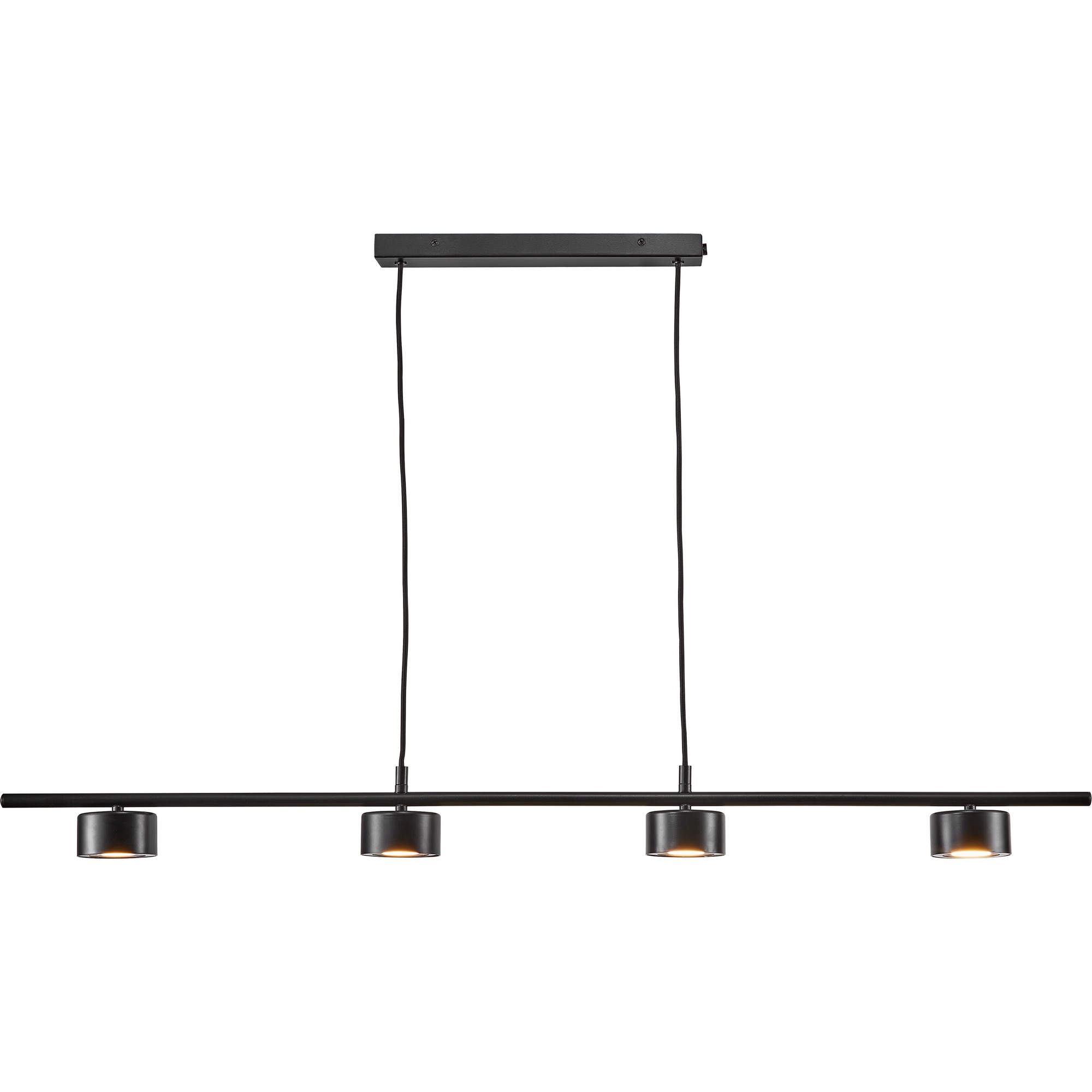 Suspension Clyde 4-rail Métal Noir, H. 212 - Ip20 - Ledmodule / Nordlux Intérieur