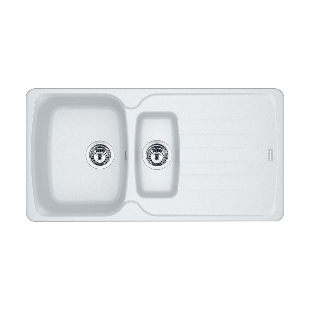 Franke - Evier Antea Fragranit+ Azg651 - Blanc Artic (moucheté)