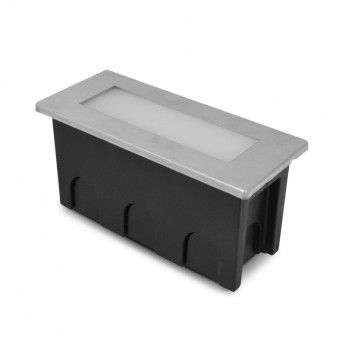 Spot Led Encastrable Sol Balise Rectangle 1.5w 4000k Blanc Neutre