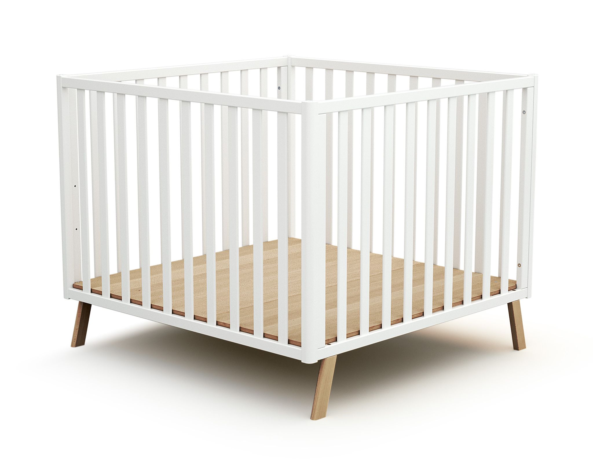 Jurababy -parc Bébé Évolutif En Bois Kasa