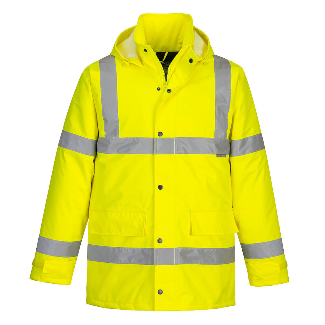 Parka Haute Visibilité Matelassée Portwest Traffic Jaune 5xl
