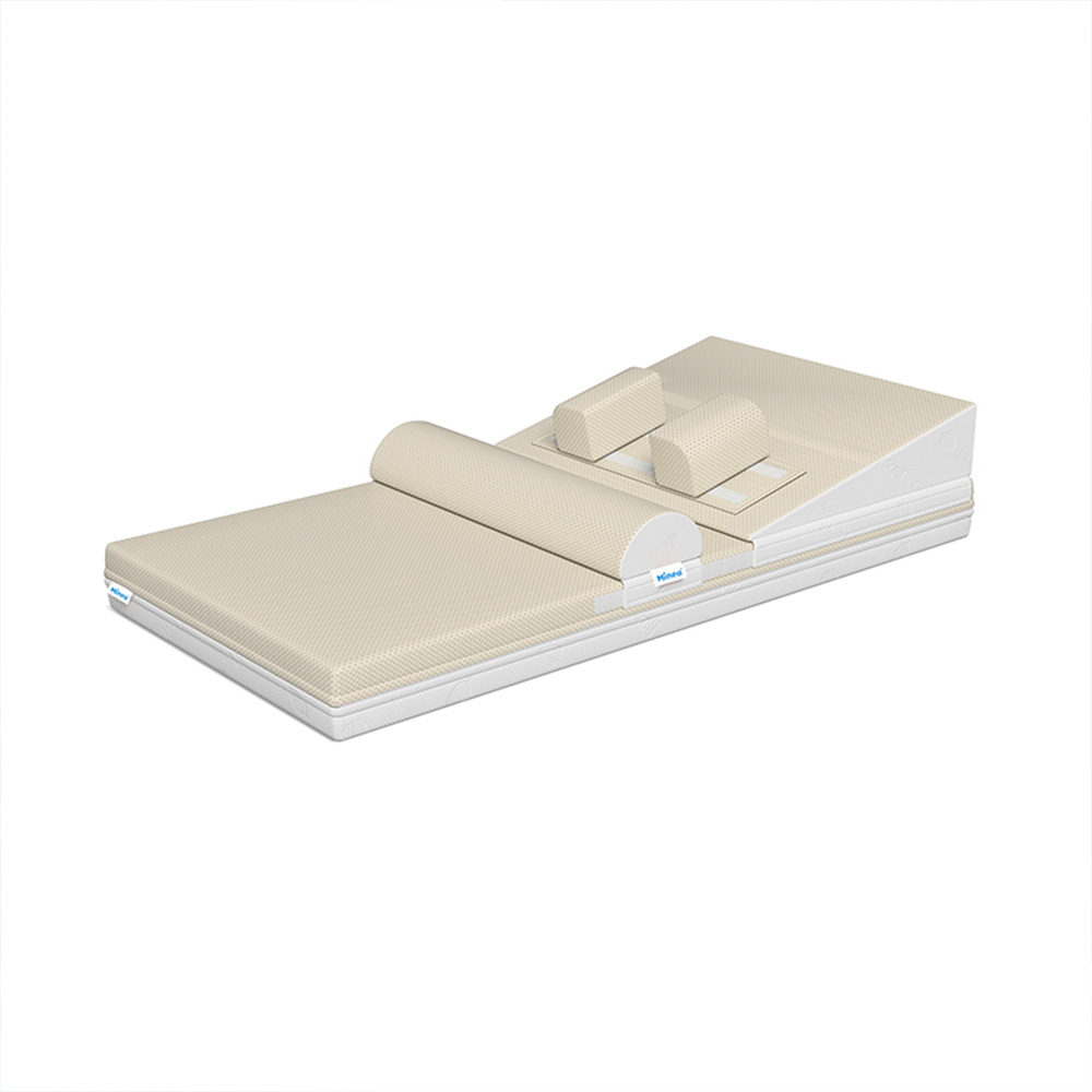 Olympe - Minea Kit Complet Minea Bébé 60x120 Cm Matelas Mousse Hd + Accessoires