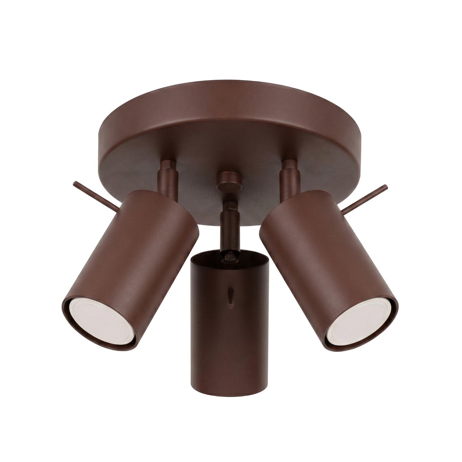 Plafonnier Moderne Rond À 3 Spots Gu10 10 W Ring
