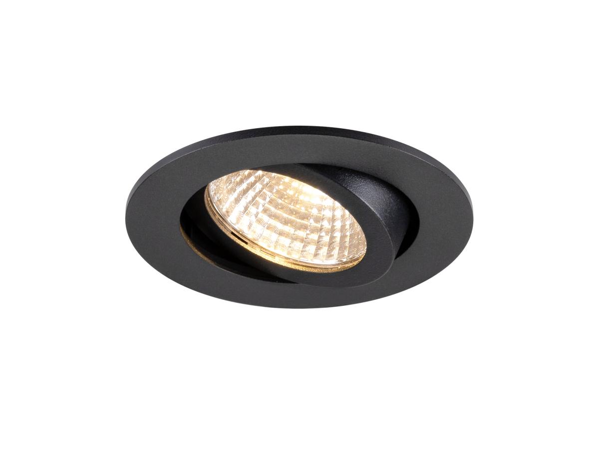 Encastré De Plafond New Tria® 68 Phase Airtight Rond 2700 K 75 W Noir - Slv - 1009021