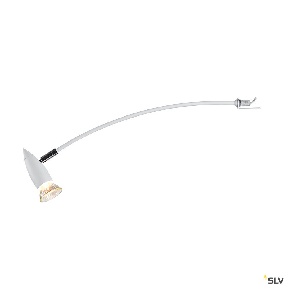 Spot Sur Tige Intérieur Display Adl 50 Blanc Gu10/qpar51 50w Max - Slv - 1002860